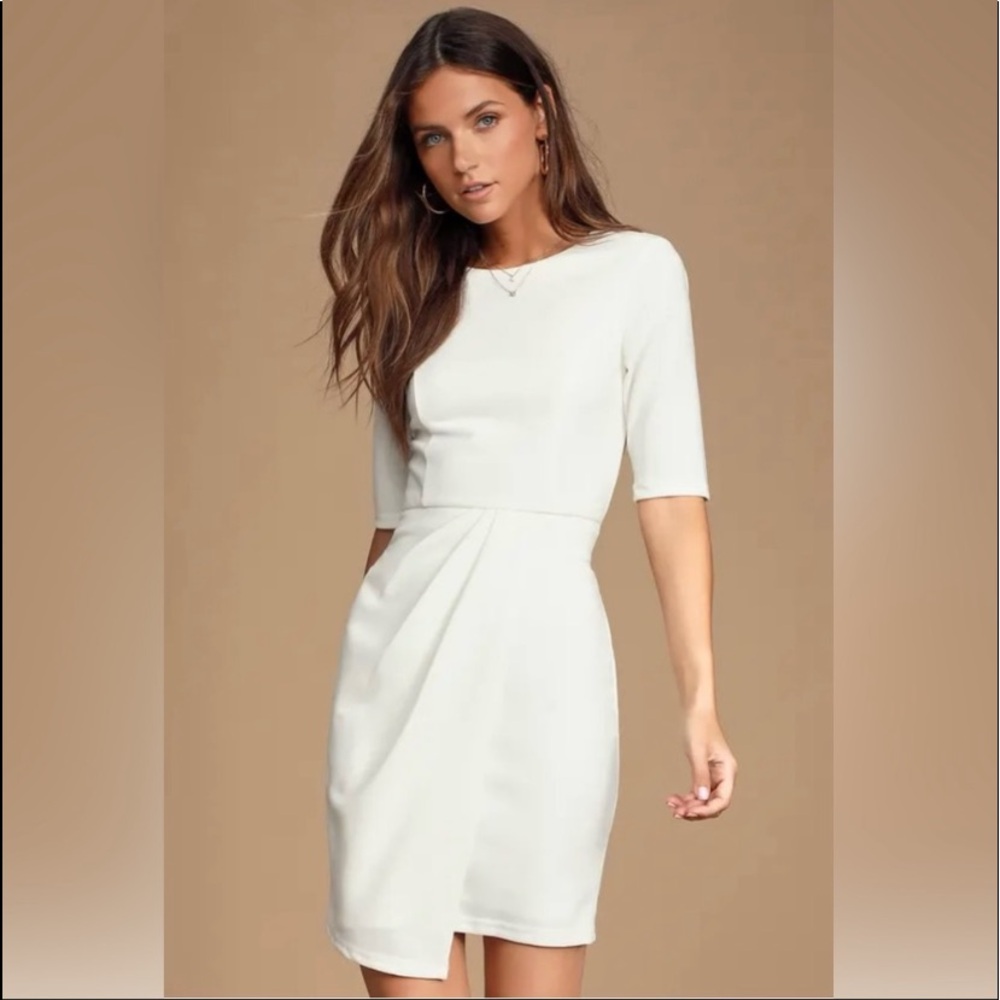 Lulu’s Westwood Sheath Dress🤍